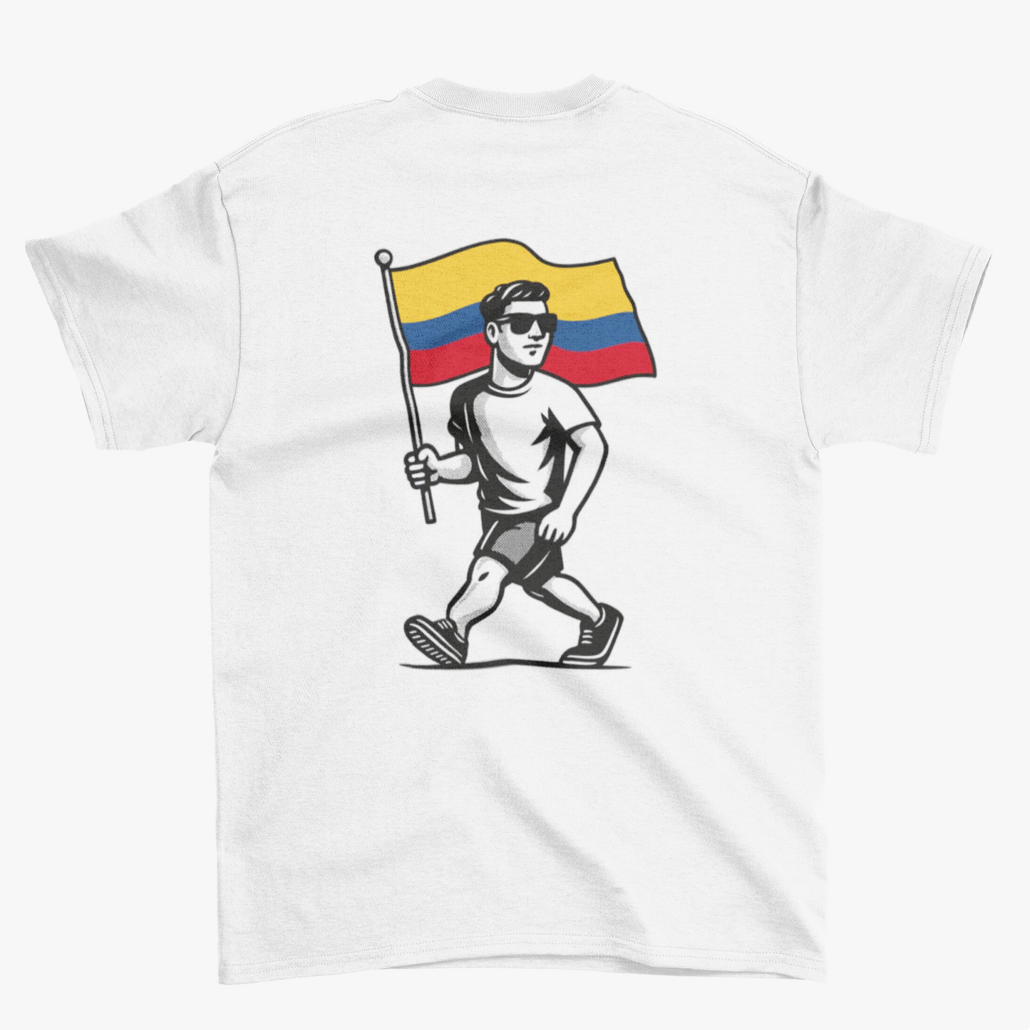 White Relaxed Fit Colombian Room T-Shirt