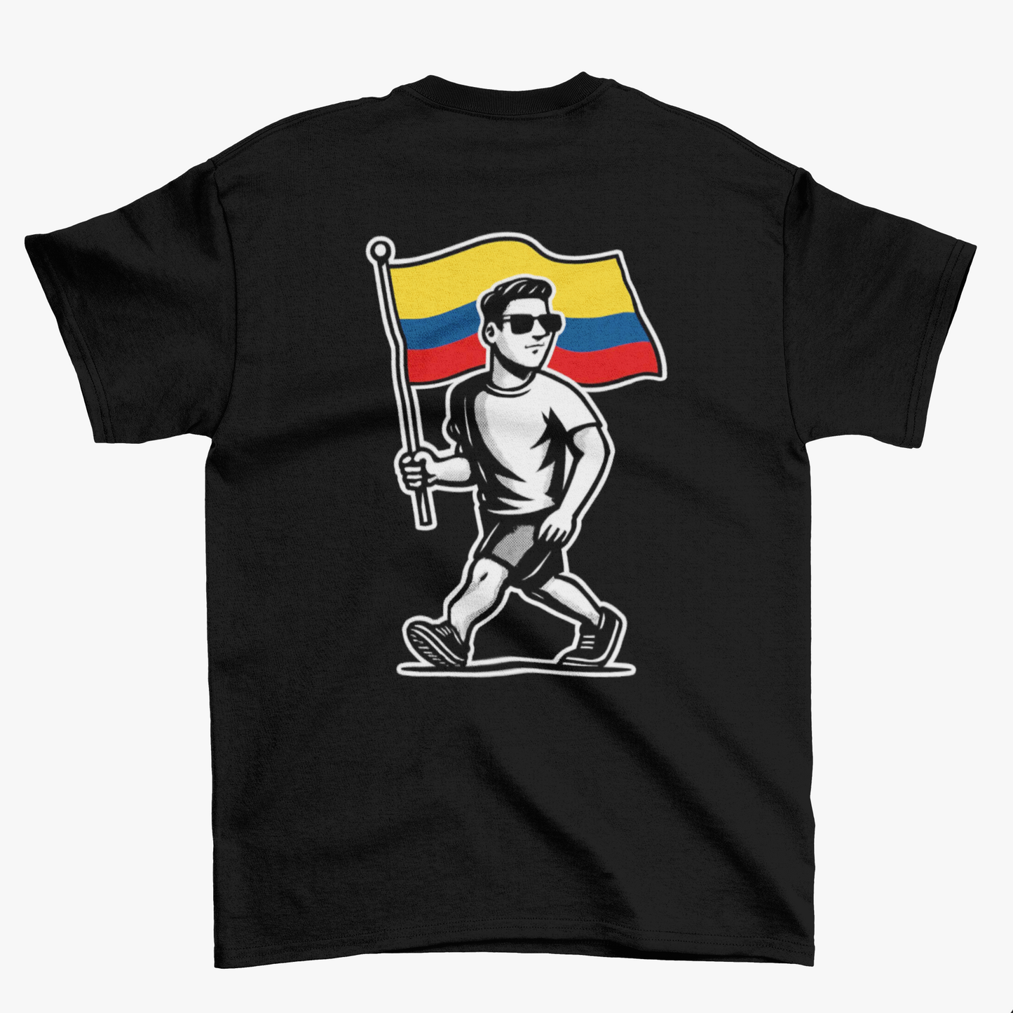 Black Relaxed Fit Colombian Room T-Shirt