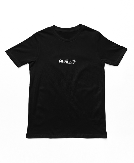 Black Relaxed Fit Old boys T-Shirt