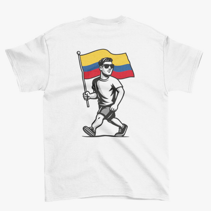 White Relaxed Fit Colombian Room T-Shirt