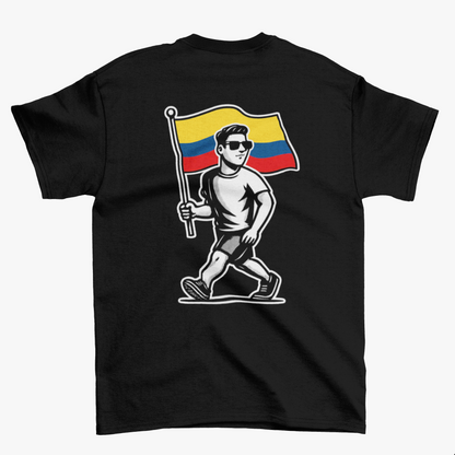 Black Relaxed Fit Colombian Room T-Shirt