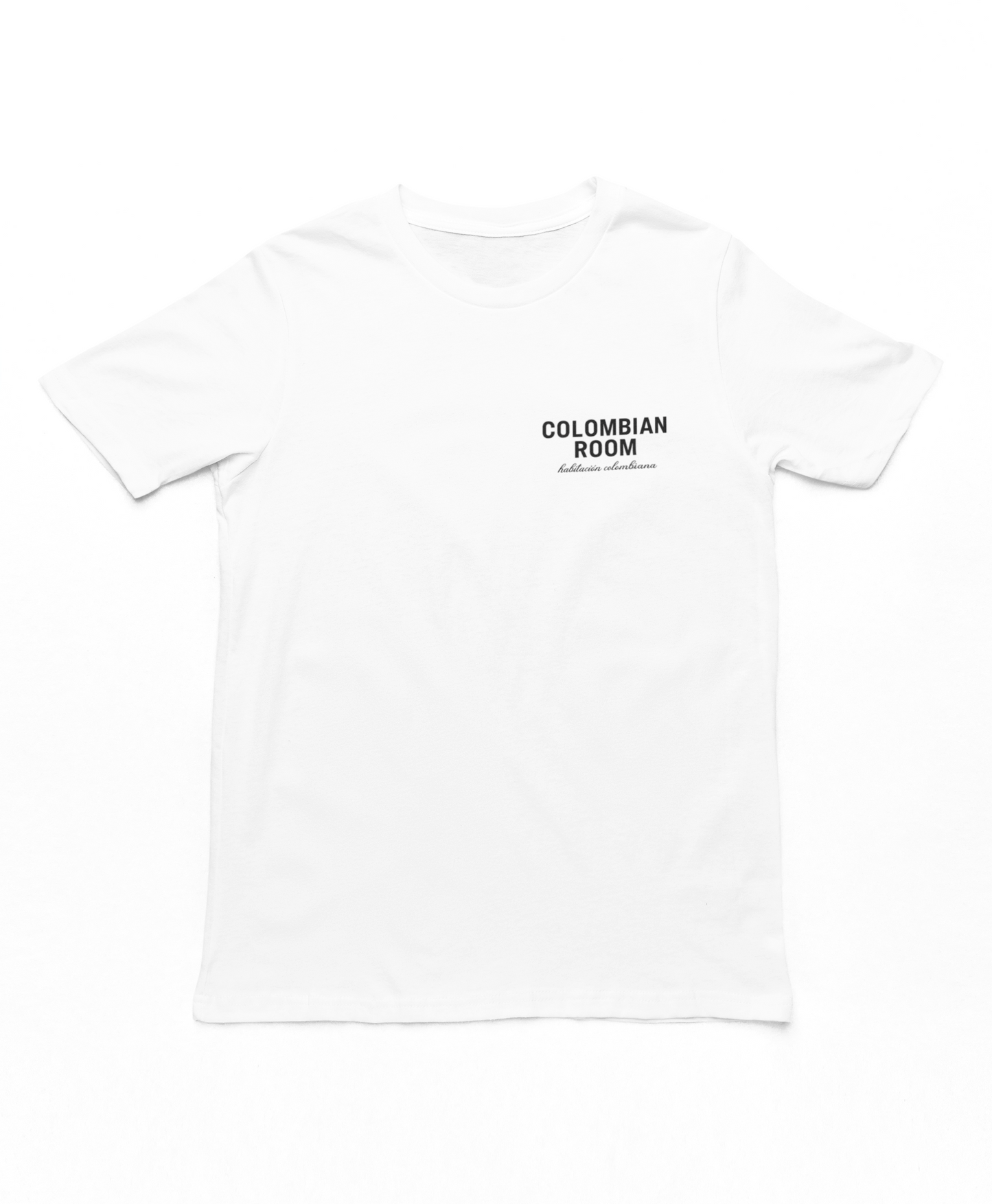 White Relaxed Fit Colombian Room T-Shirt