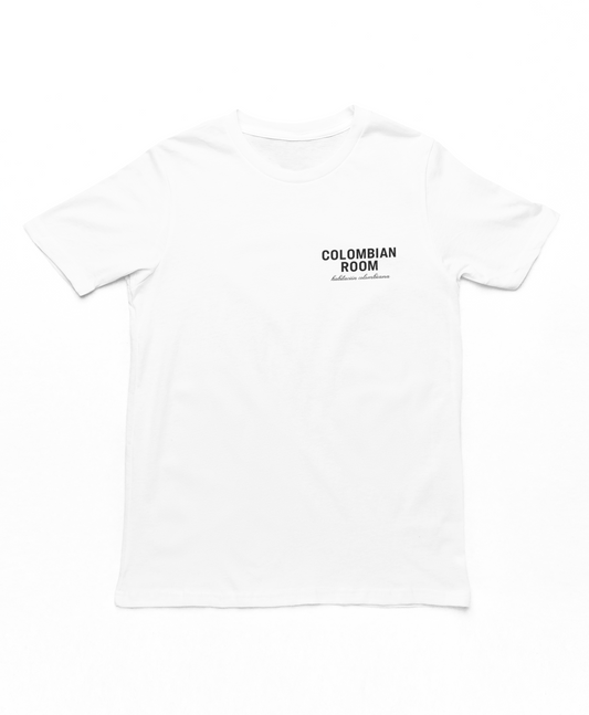 White Relaxed Fit Colombian Room T-Shirt